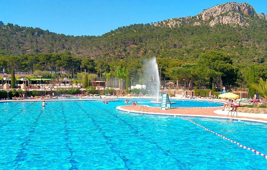Kamp alanı Camping Castell Montgri II Otel L'Estartit İspanya